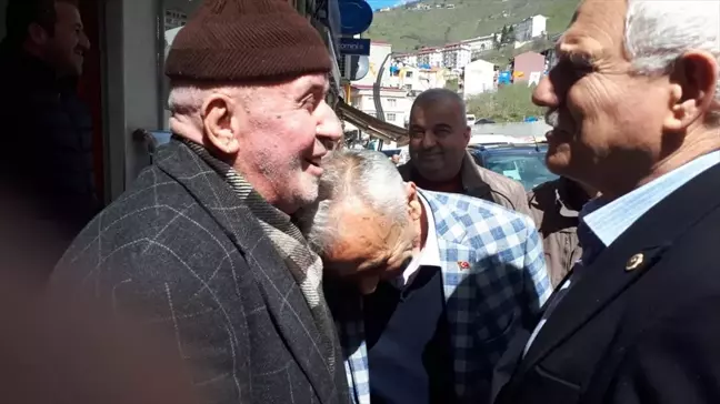 AK Parti Giresun Milletvekili Nazım Elmas Doğankent'te Ziyaretlerde Bulundu
