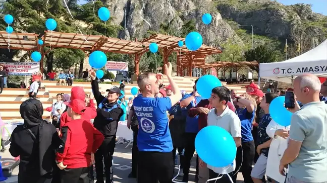 Amasya'da Otizm Farkındalık Günü Sportif Etkinliklerle Kutlandı