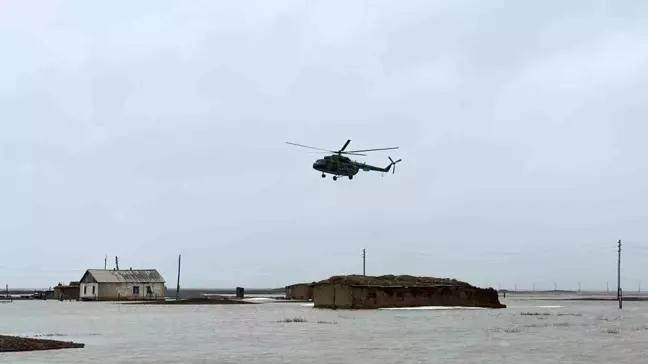 Kazakistan'da sel felaketi: 2 kişi hayatını kaybetti, tahliye edilenlerin sayısı 72 bin 29 oldu