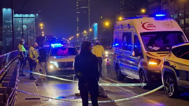 Şişli'de Devrilen Motosikletin Sürücüsü Hayatını Kaybetti