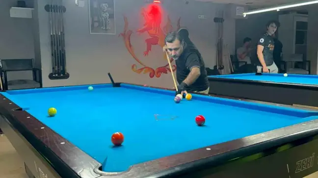 Hatay'da 'Longoni Türkiye Pool Turnuvası' başladı