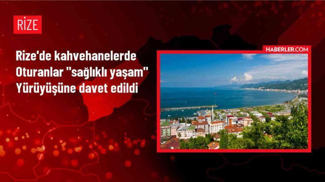 Hemşin'de Sağlıklı Yaşam Yürüyüşü Düzenlendi
