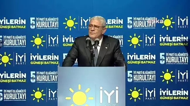 İYİ Parti'nin yeni genel başkanı Müsavat Dervişoğlu oldu