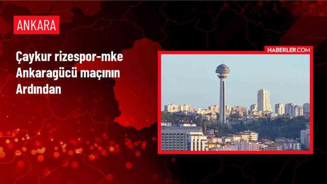 Çaykur Rizespor, MKE Ankaragücü ile berabere kaldı