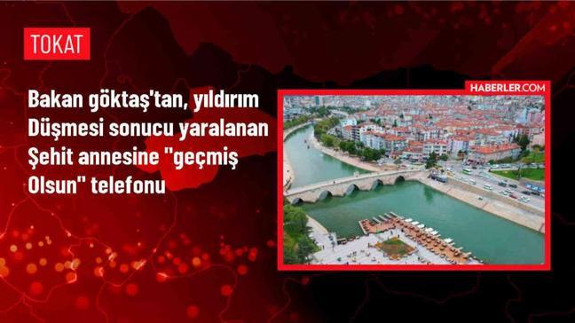 Bakan Göktaş, şehit annesine geçmiş olsun dileklerini iletti