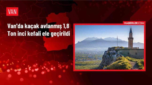 Van'da Kaçak Avlanan 1 Ton 800 Kilogram İnci Kefali Ele Geçirildi