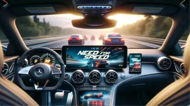 Mercedes, Need for Speed oyununu kokpite taşıyor
