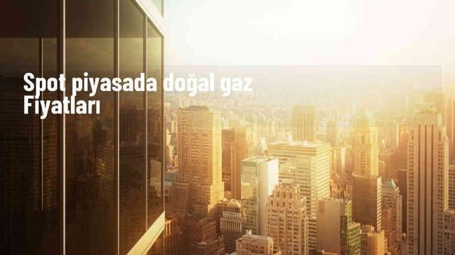 Spot doğal gaz fiyatları yükseldi
