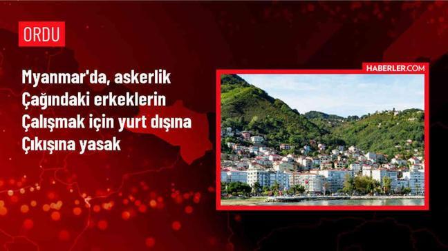 Myanmar'da askerlik çağındaki erkeklerin çalışma amacıyla ülkeden ayrılmaları yasaklandı