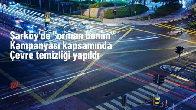 Şarköy'de Orman Temizliği Kampanyası Başlatıldı