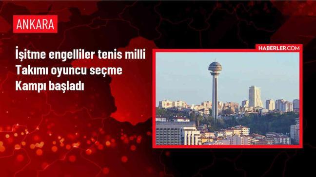 İşitme Engelliler Tenis Milli Takımı Seçme Kampı Başladı