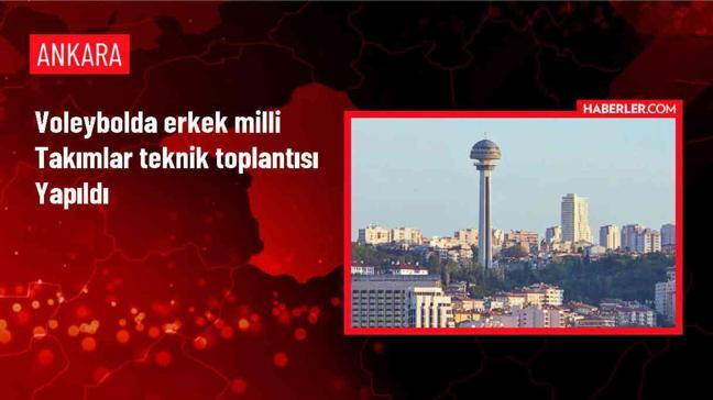 Voleybolda erkek milli takımlar teknik toplantısı düzenlendi