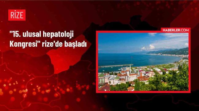 Rize'de düzenlenen Ulusal Hepatoloji Kongresi başladı