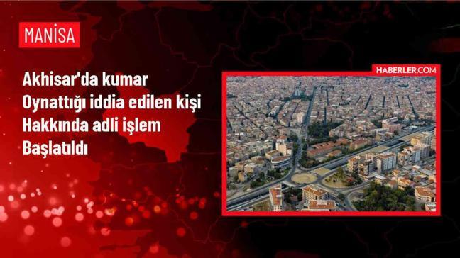 Manisa'da kumar oynatan şüpheliye adli işlem başlatıldı