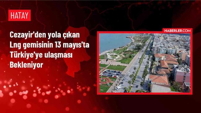 Cezayir'den Türkiye'ye LNG Gemisi Yolda