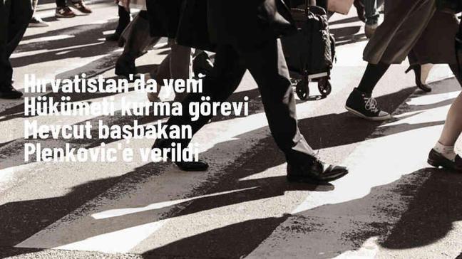 Hırvatistan Başbakanı Andrej Plenkovic'e yeni hükümeti kurma görevi verildi