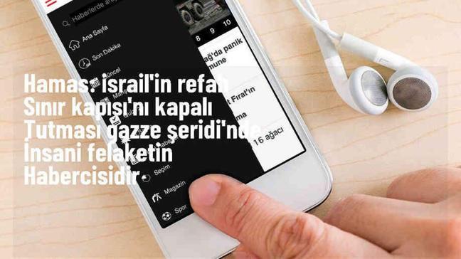 Hamas, İsrail'in Refah Sınır Kapısı'nı kontrol altına almasını eleştirdi