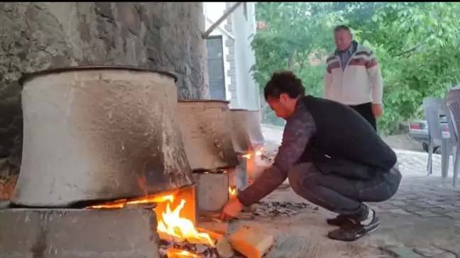 Oğuzlar ilçesinde Hıdırellez etkinlikleri kapsamında aşure kaynatıldı