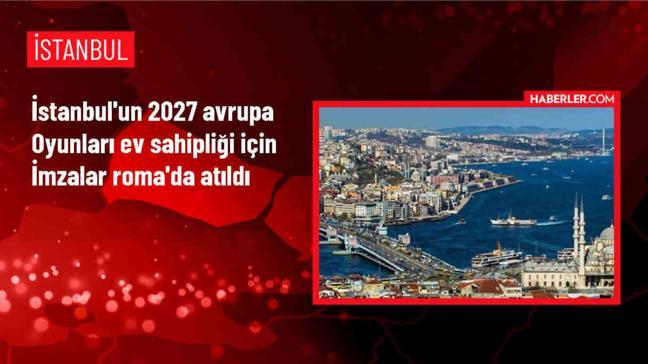 İstanbul 2027 Avrupa Oyunları'na ev sahipliği yapacak