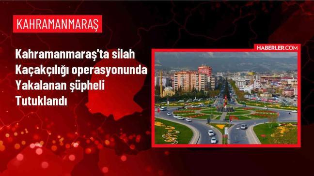 Elbistan'da silah kaçakçılığı operasyonunda tutuklama