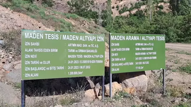 Artvin'de Anagold'un da Ortak Olduğu Maden İşletmesine Tepkiler Sürüyor.