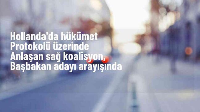 Hollanda'da Sağ Koalisyon Başbakan Adayı Arayışında
