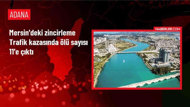 TAG Otoyolu'ndaki zincirleme trafik kazasında ölenlerin sayısı 11'e yükseldi