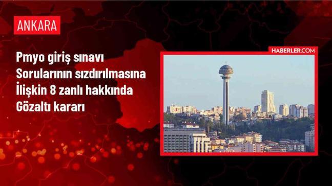 PMYO Giriş Sınavı Soruşturmasında 8 Şüpheli Hakkında Gözaltı Kararı