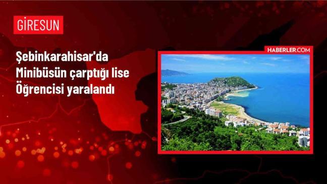 Giresun'da trafik kazası: Bir öğrenci yaralandı