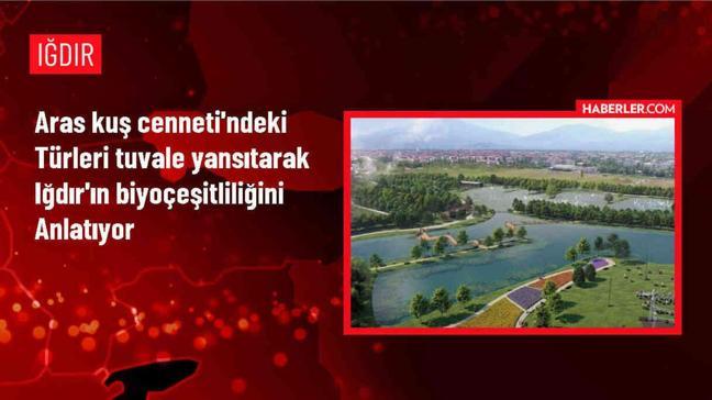 Iğdır'da kuş türlerini resmeden öğretmen