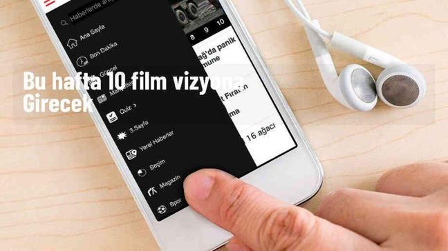 Türkiye'deki sinema salonlarında bu hafta vizyona girecek filmler