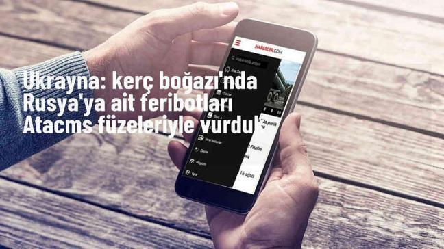 Ukrayna, Kerç Boğazı'ndaki Rus Feribotlarına Saldırdı