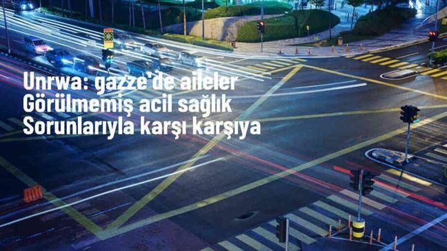 Gazze'de insanlar acil sağlık sorunlarıyla karşı karşıya