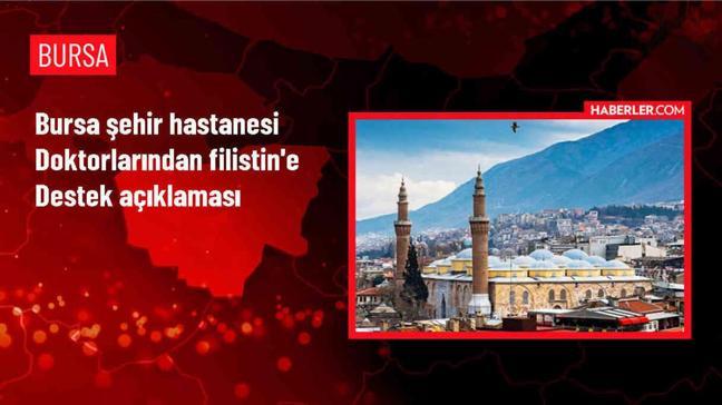 Bursa Şehir Hastanesi Filistin'e Destek Açıklaması Yaptı