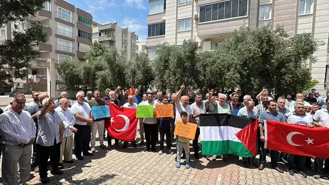 Dörtyol'da İsrail'in Gazze'ye saldırıları protesto edildi