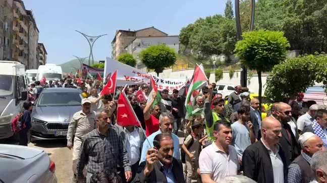 Hakkari'de İsrail'in Filistin'e yönelik soykırımı kınandı