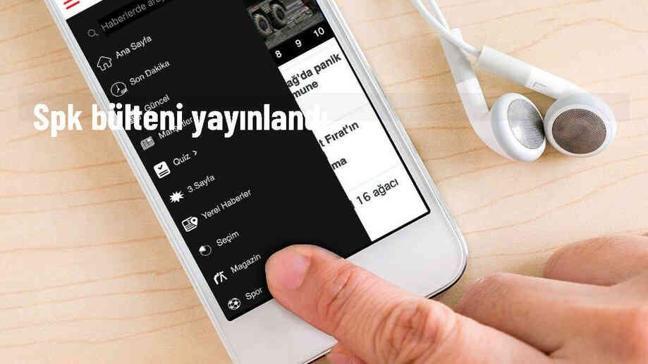 SPK bülteni yayınlandı