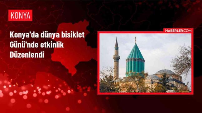 Konya Büyükşehir Belediyesi Dünya Bisiklet Günü'nde etkinlik düzenledi