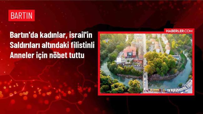 Bartın'da Filistinli Anneler İçin Eylem Düzenlendi