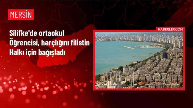 Ortaokul Öğrencisi Filistin'e Yardım İçin Harçlıklarını Bağışladı