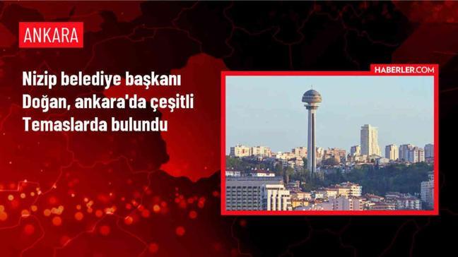 Nizip Belediye Başkanı Ali Doğan Ankara'da ziyaretlerde bulundu