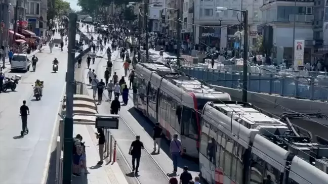 T1 Tramvay Hattında Arıza Nedeniyle Seferler Değişti