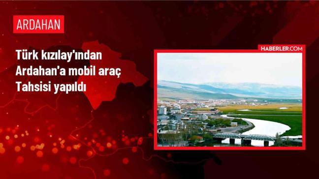 Türk Kızılay, Ardahan İl Merkezi Başkanlığına mobil ikram aracı tahsis etti