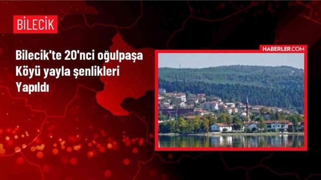 Bilecik'te Oğulpaşa Köyü Yayla Şenlikleri ve Güreşleri Gerçekleştirildi