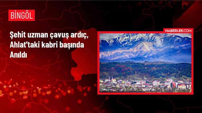 Şehit Jandarma Uzman Çavuş Mesut Ardıç, Bitlis'te anıldı