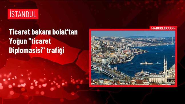 Ticaret Bakanı Ömer Bolat, İstanbul'da 8 ülkenin ticaret bakanı ve bir ülkenin bakan yardımcısıyla bir araya geldi