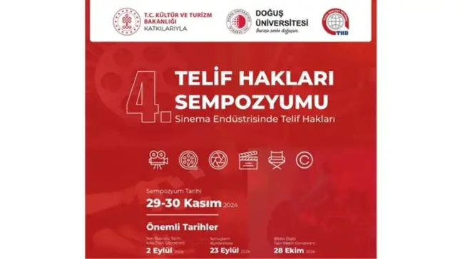 Türk Sinemasında Telif Hakkı Sorunu Sempozyumda Ele Alınacak