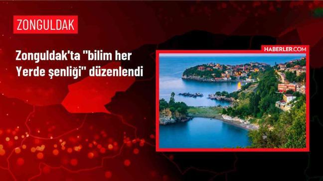 Zonguldak'ta Bilim Her Yerde Şenliği Düzenlendi