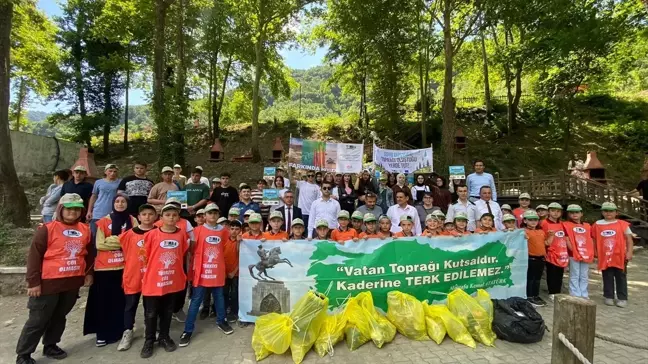 Samsun'da Türkiye Çevre Haftası kapsamında çevre temizliği yapıldı