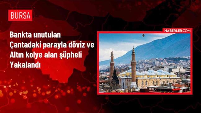 Bursa'da Unutulan Çantadaki Parayı Harcayan Şüpheliye Ev Hapsi Verildi